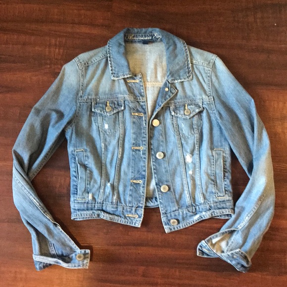 American Eagle Outfitters Jackets & Blazers - AE Cropped Jean Jacket Size S